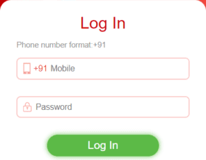 Archived Daman apk login screen from 2023
